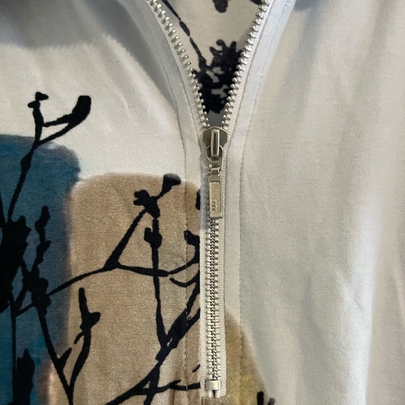 Parsley & Sage NEW Top Womens Large Multicolor Art to Wear boho earthy y2k - Picture 4 of 5